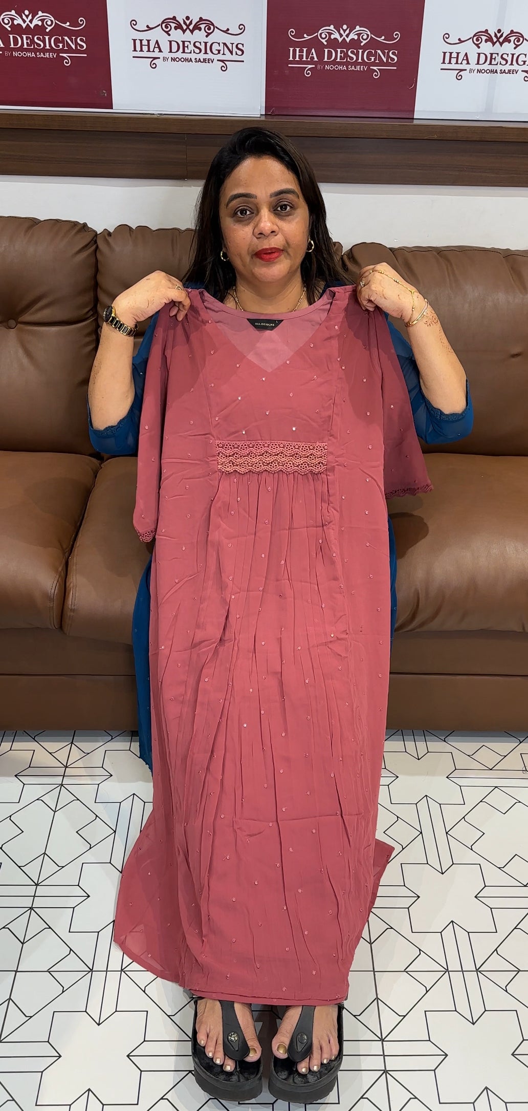 IHA'S IN-HOUSE DESIGNER ALINE TOPS  - IHA 23957
