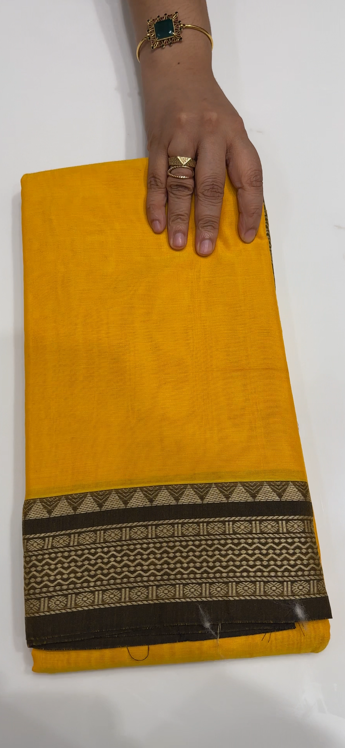 HANDLOOM COTTON SAREES - IHA 35586