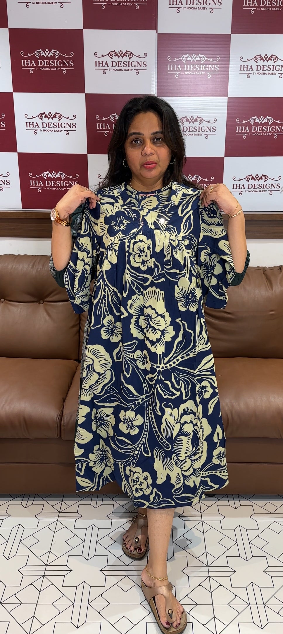PRINTED COTTON FROCKS - IHA 26438