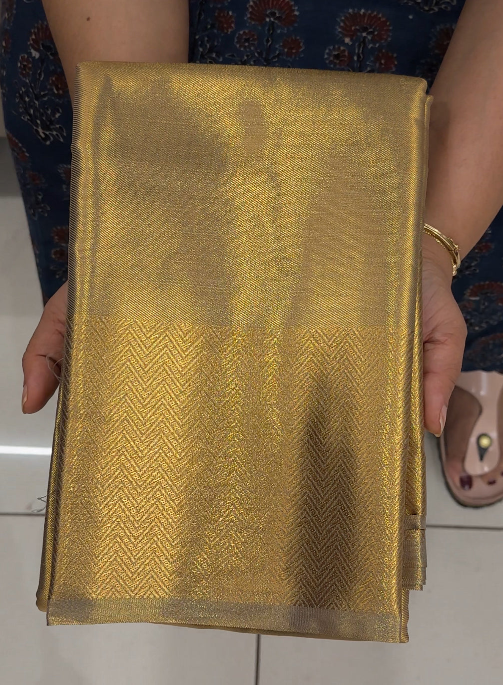 BROCADE KANCHIPURAM SILK SAREES - IHA 26896