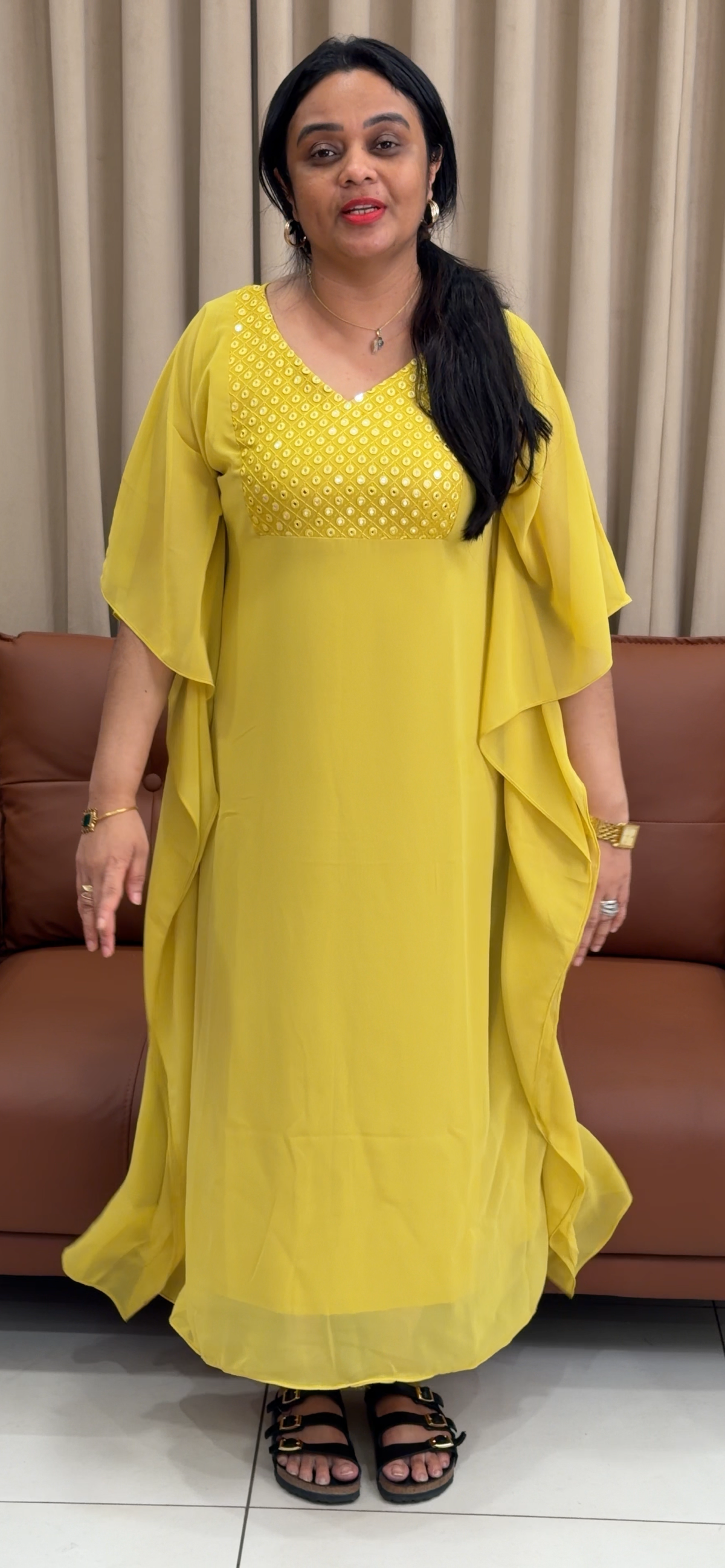 IHA'S IN-HOUSE KAFTAN TOPS - IHA 35358