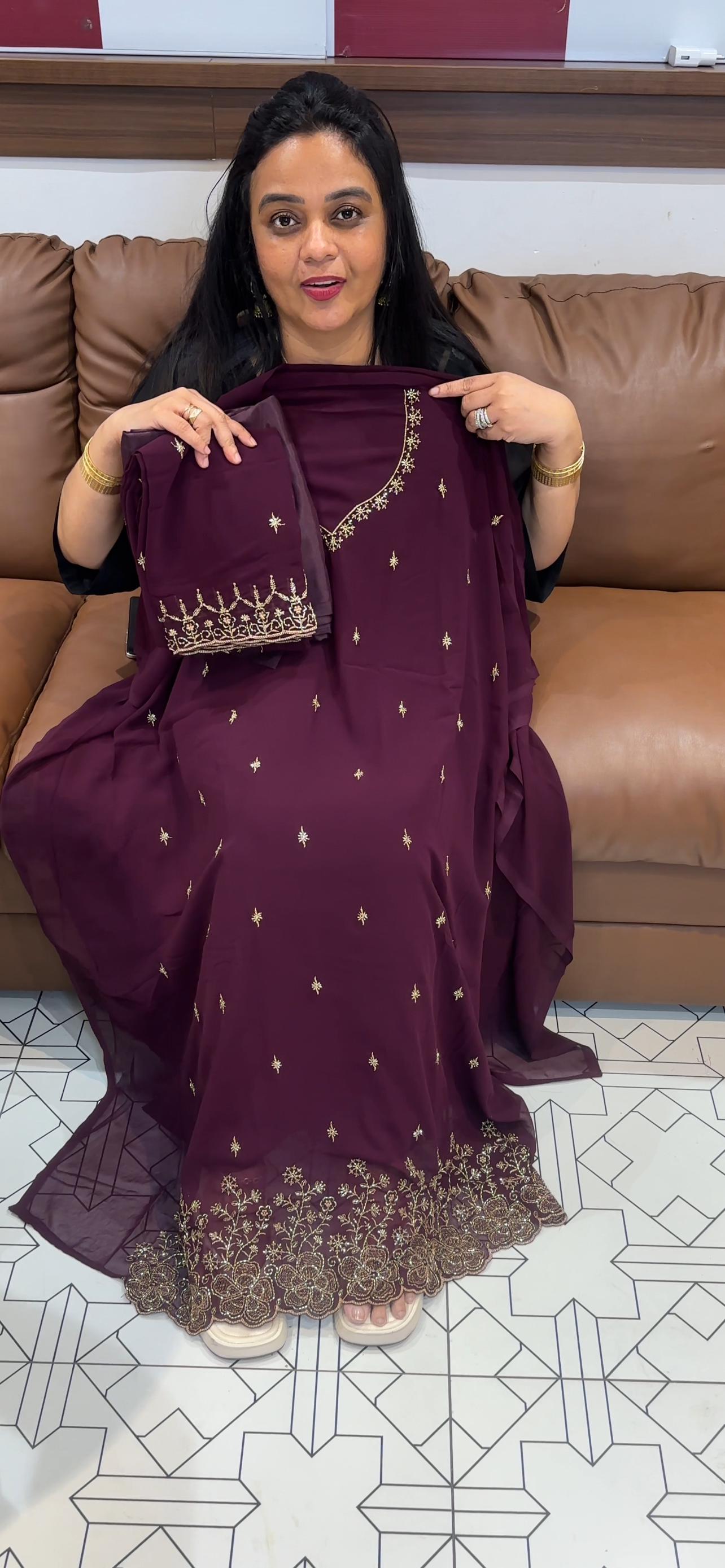 OFFER SALES UNSTITCHED SALWAR SUITS - IHA 34985