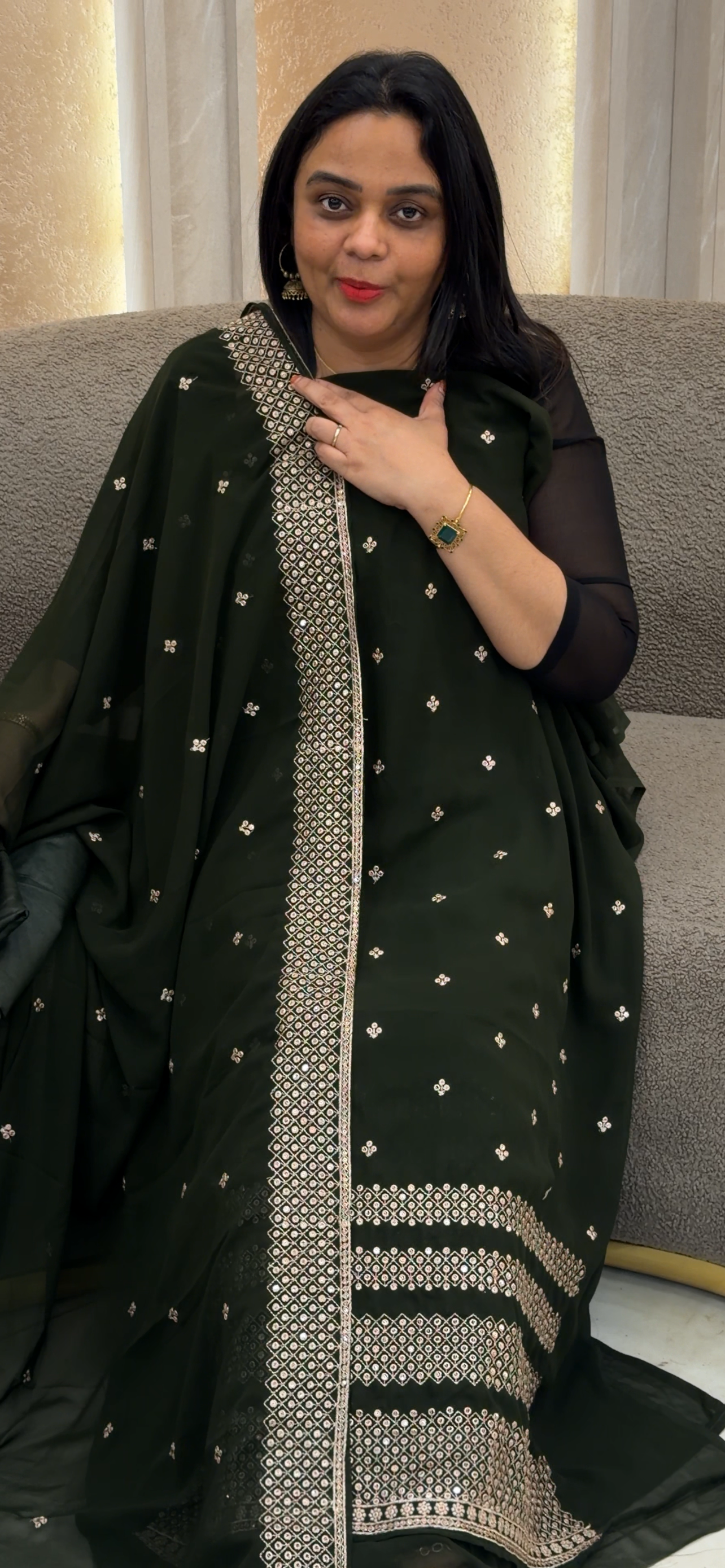 BUDGET BUY UNSTITCHED SALWAR SUITS - IHA 33572