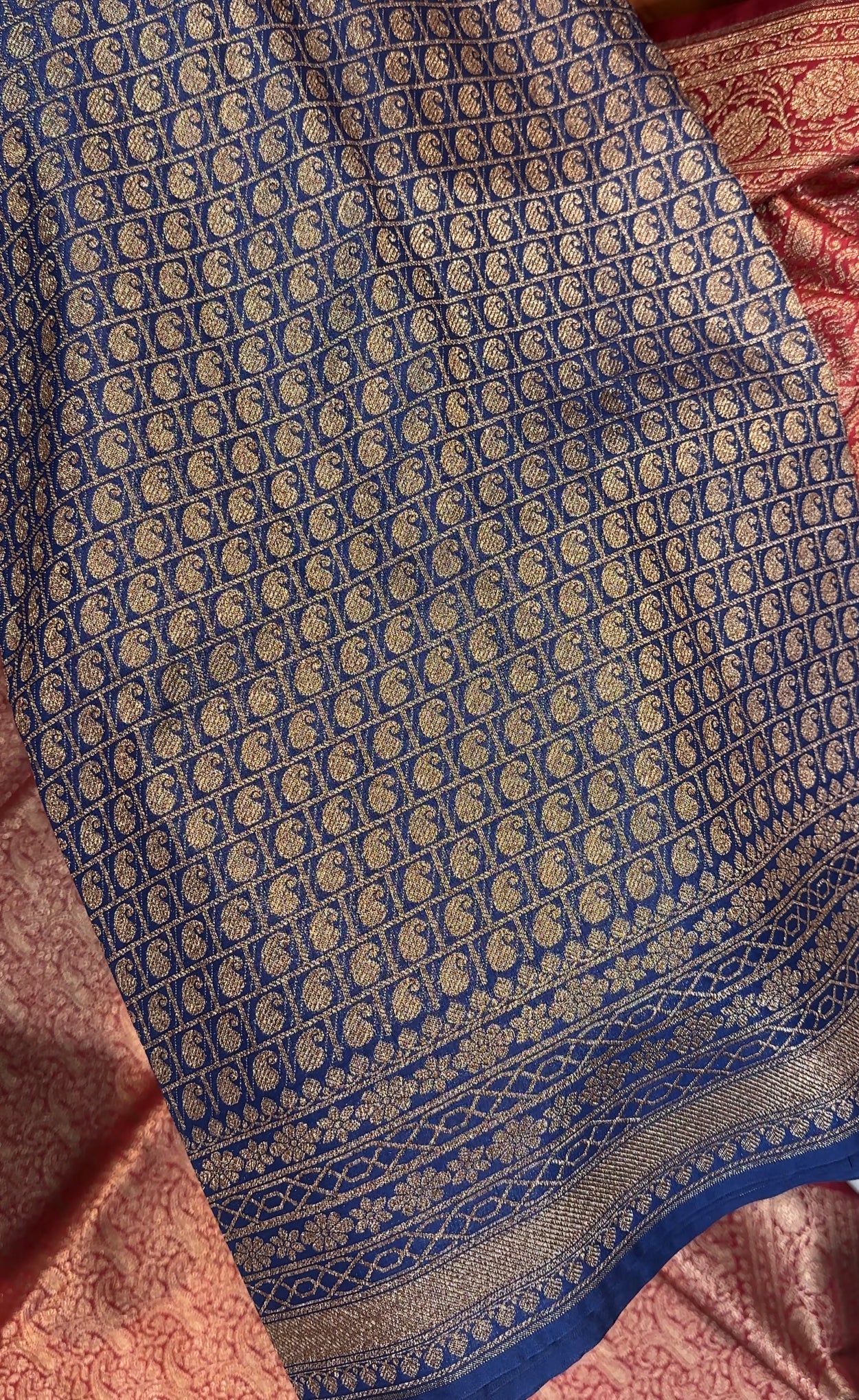 KATAN BANARASI SAREES - IHA 23565