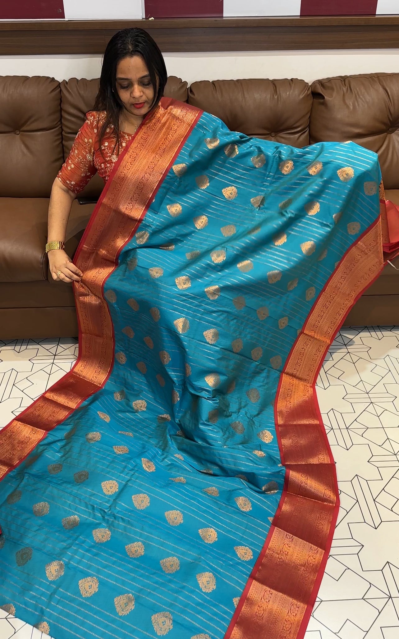 SEMI SOFT SILK SAREES - IHA 18655