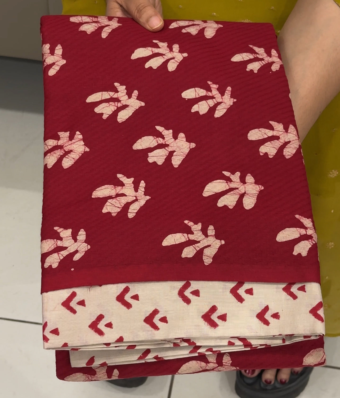 BATIK PRINTED UNSTITCHED SALWAR SUITS - IHA 28574