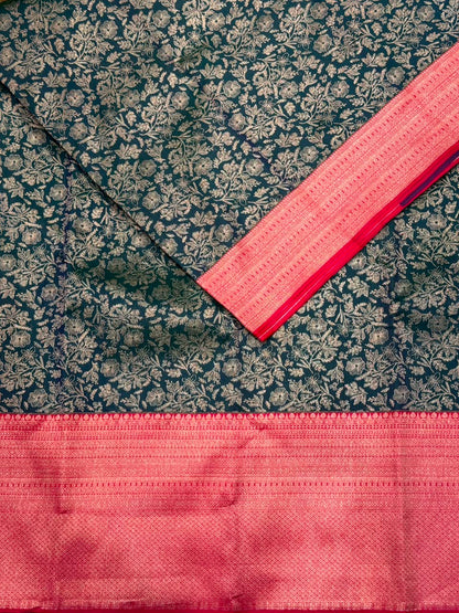 DESIGNER KANCHIPURAM  SAREES - IHA 34656