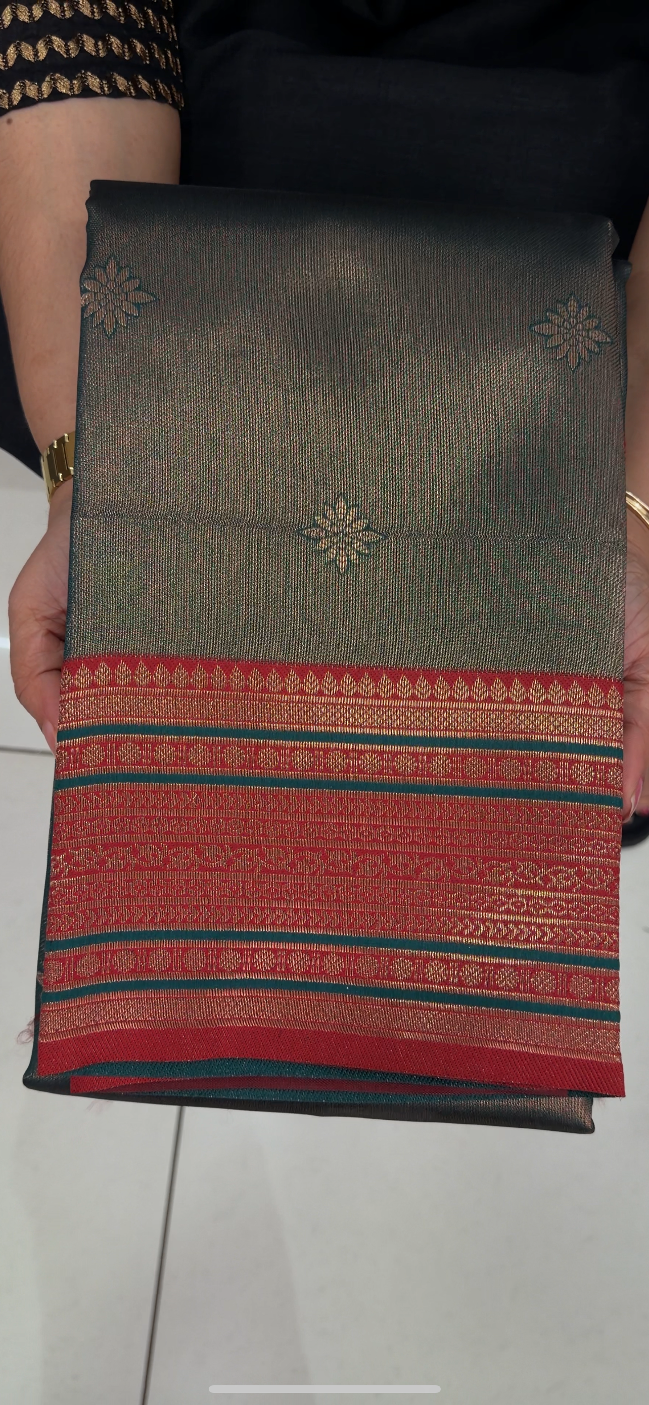 DESIGNER TISSUE SAREES - IHA 29263