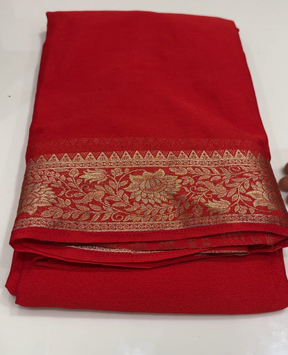 GEORGETTE SAREE - IHA 16914