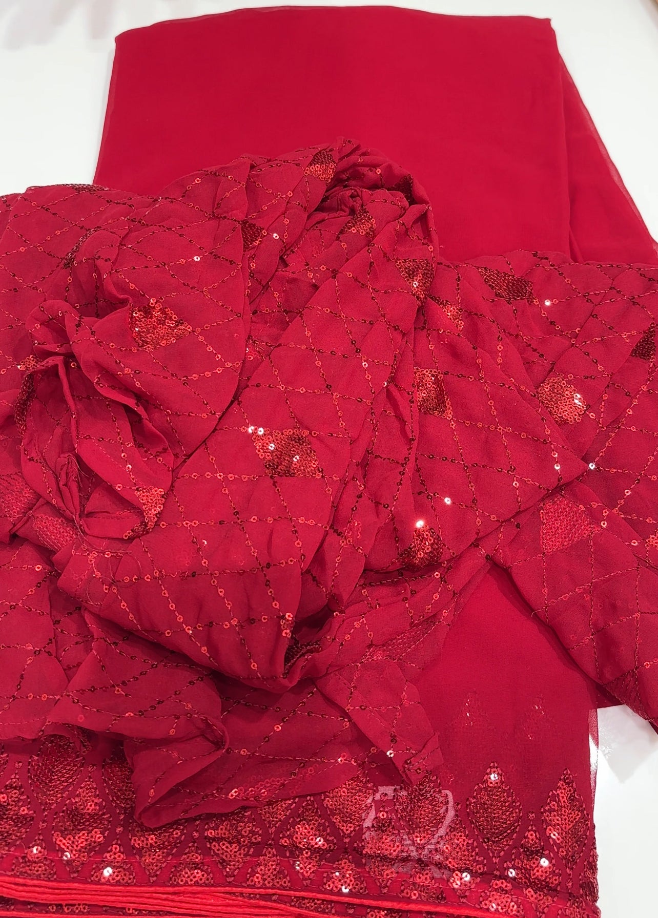 VISCOSE GEORGETTE SAREESS - IHA 27897