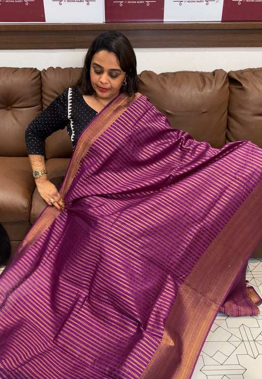 SEMI KATAN SAREES - IHA 25171