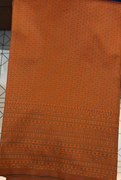 SEMI BANARASI SAREE - IHA 18238