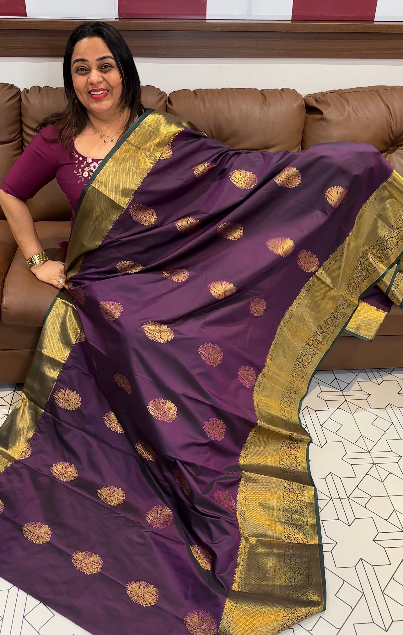 DESIGNER SILK SAREES - IHA 19620