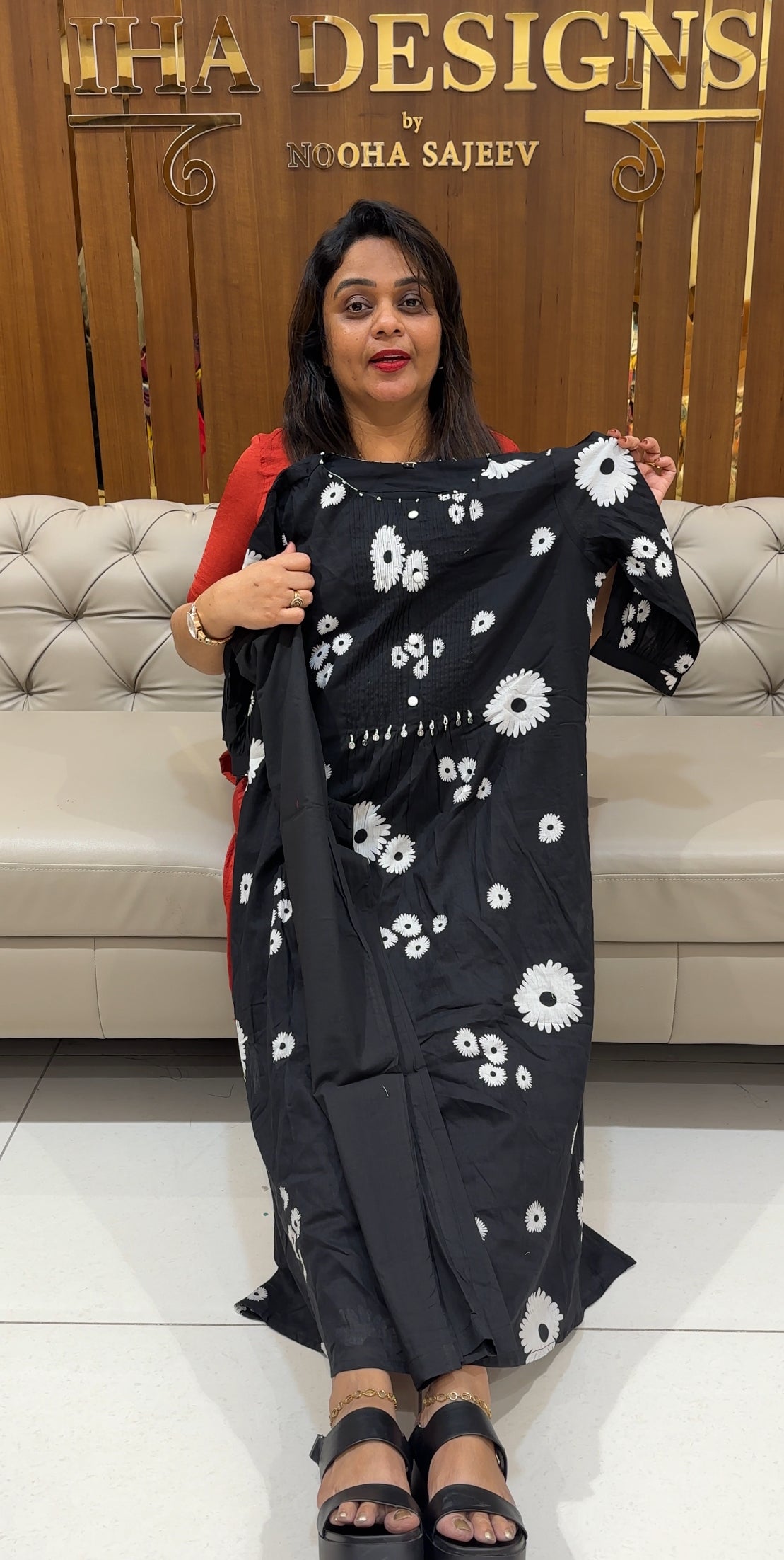 MULMUL COTTON TOP AND BOTTOM - IHA 24491