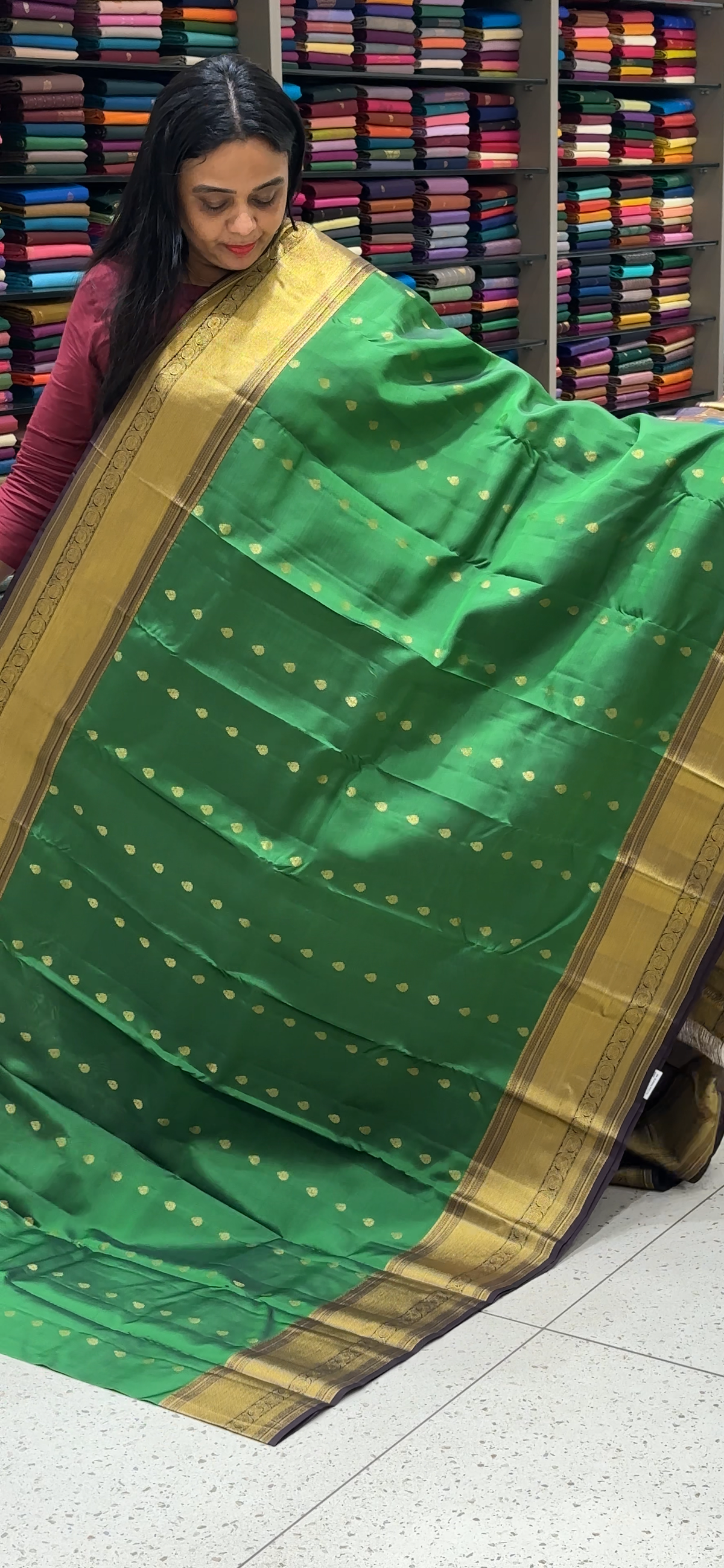 DESIGNER KANCHIPURAM SAREES - IHA 35549