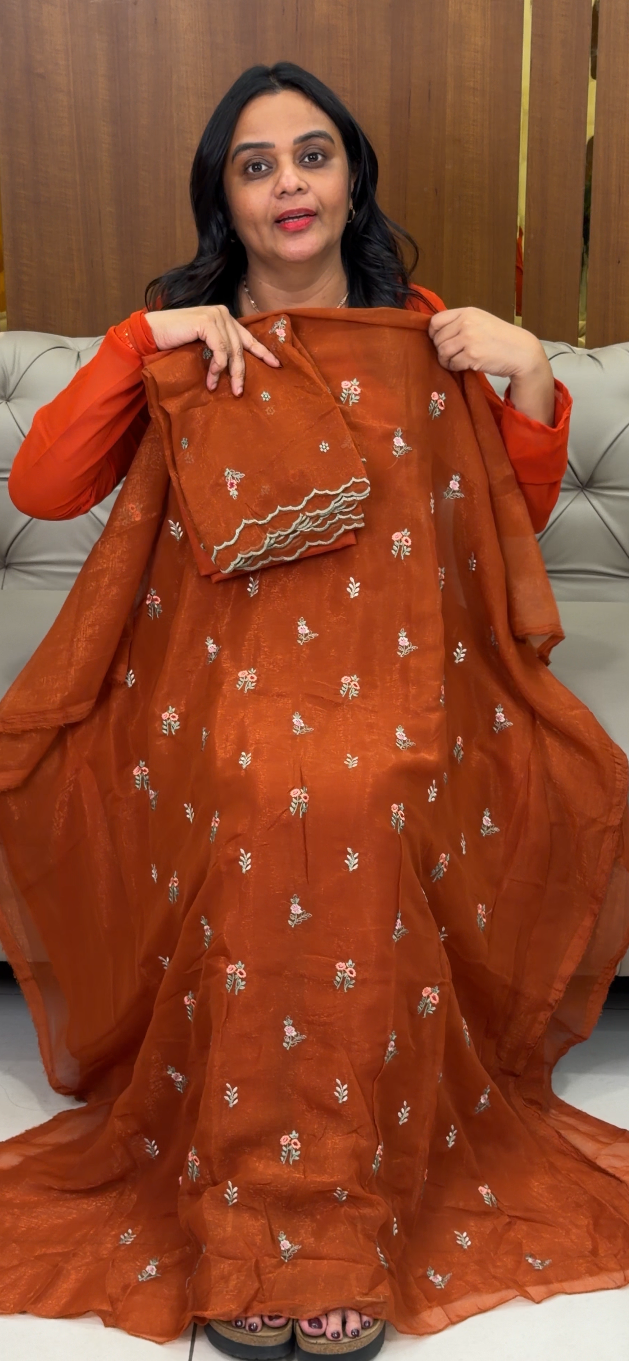 UNSTITCHED SALWAR SUITS - IHA 32560