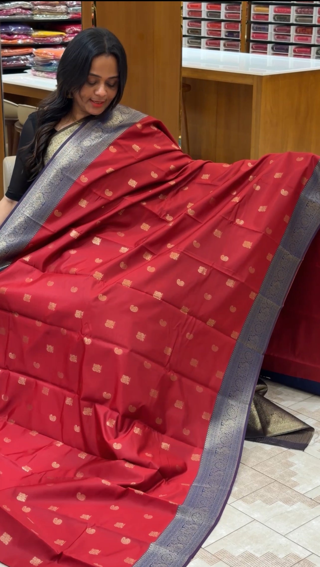 SEMI SILK SAREES - IHA 30241