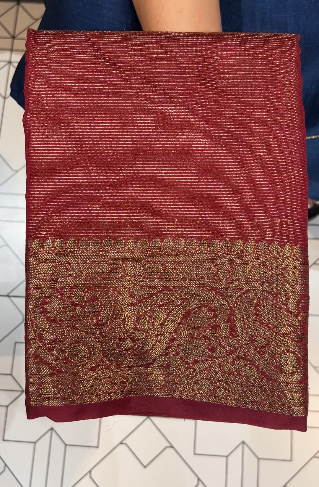 FORWARD SEMI TISSUE BANARASI SAREES - IHA 24575