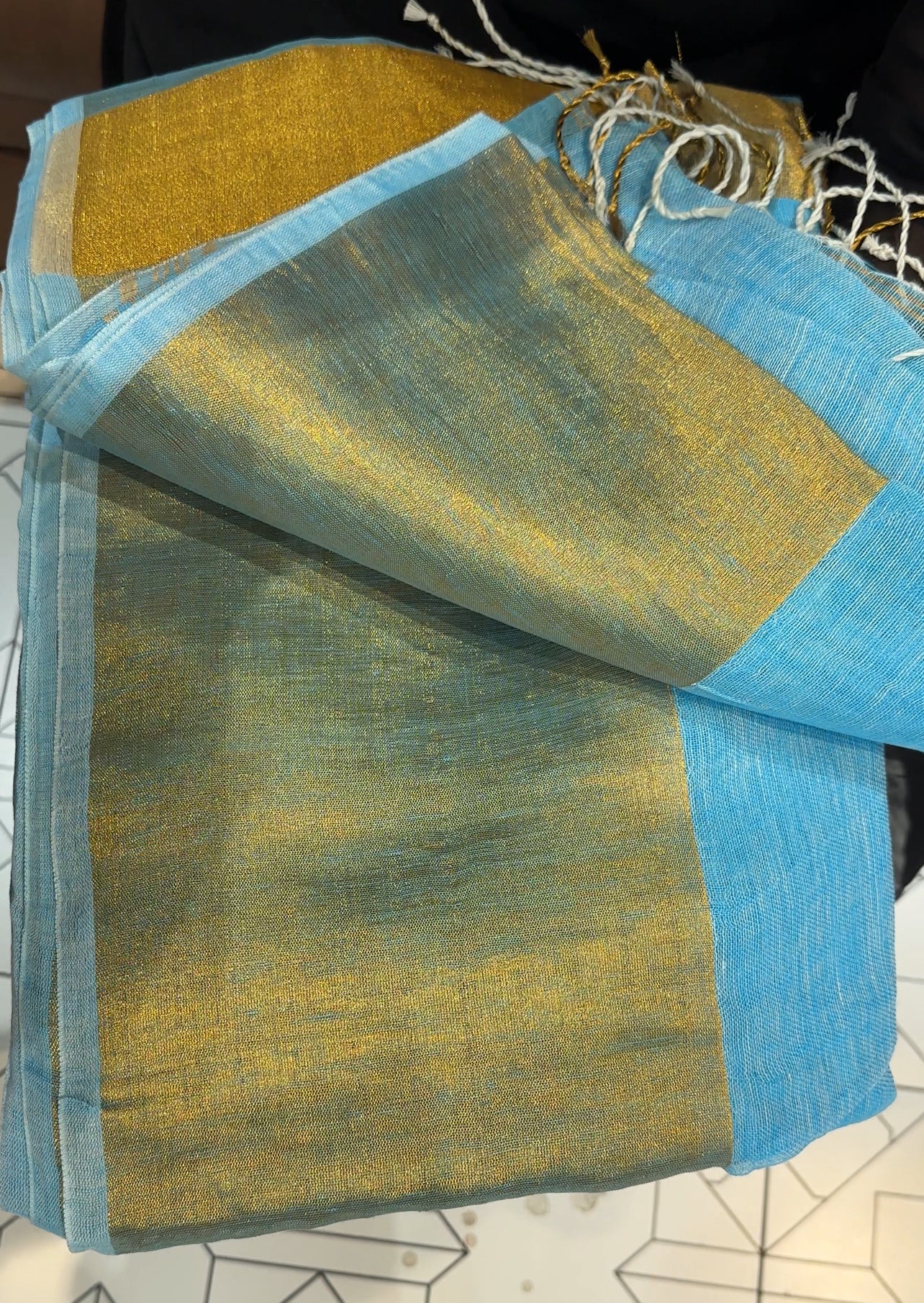 LINEN SAREES - IHA 26283