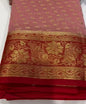 GEORGETTE BANARASI  SAREES - IHA 18502