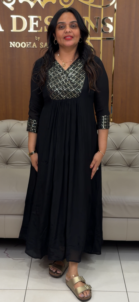 HAND WORKED ALINE TOPS - IHA 31052