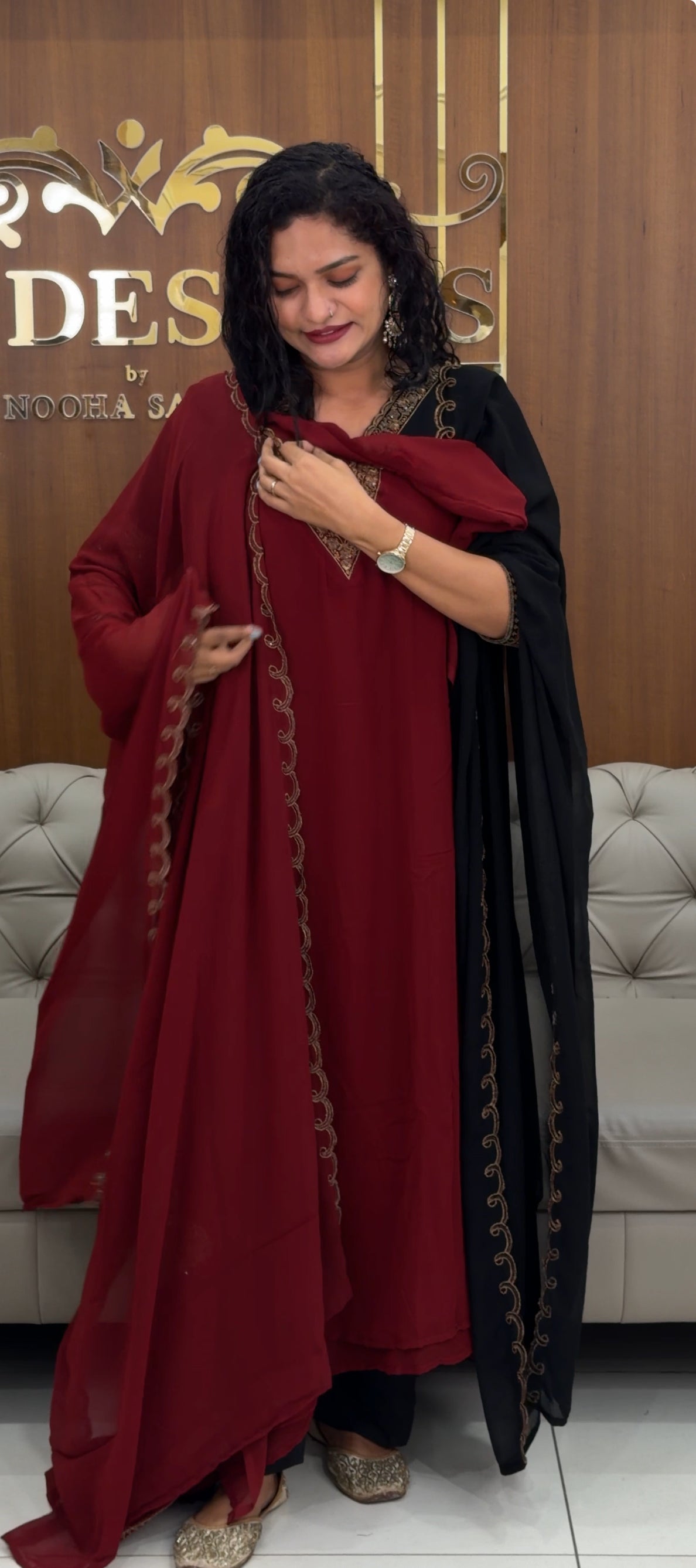 IHA'S IN-HOUSE TOP, BOTTOM AND DUPATTA  - IHA 29425