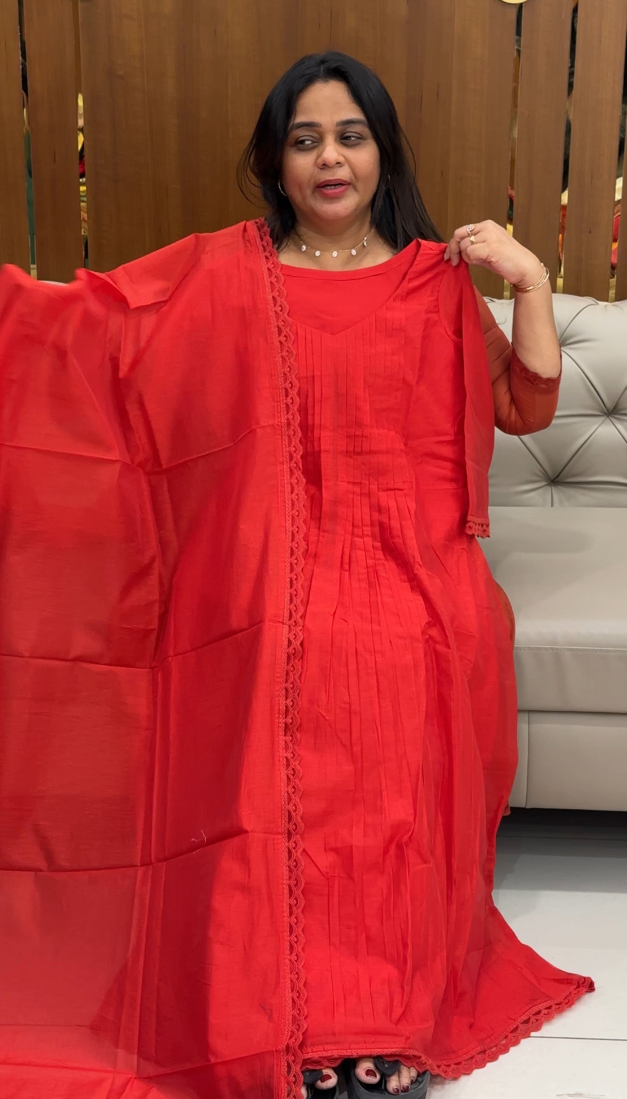 IHA'S IN-HOUSE TOP, BOTTOM AND DUPATTA - IHA 28375