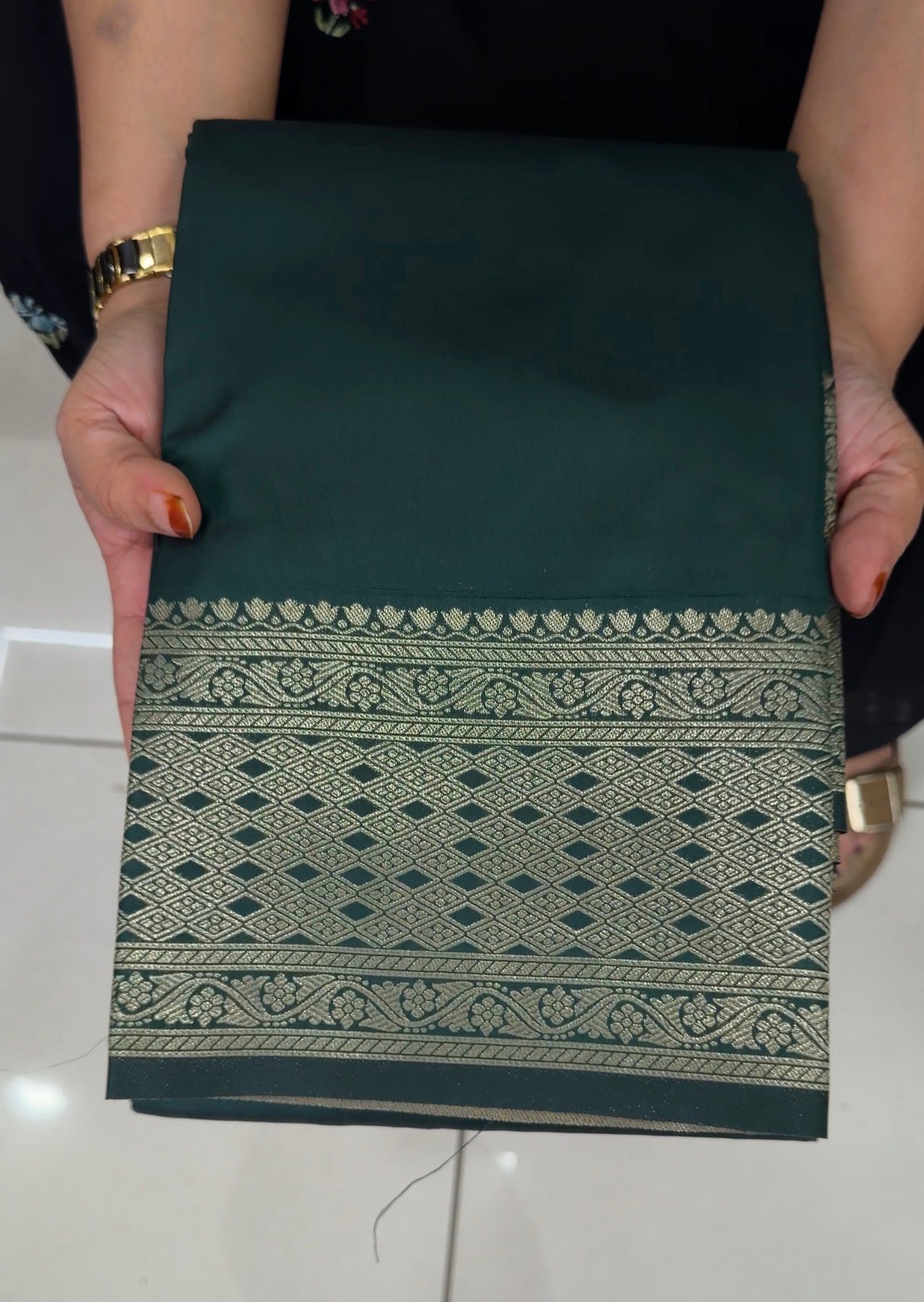 SEMI SILK SAREES - IHA 32573