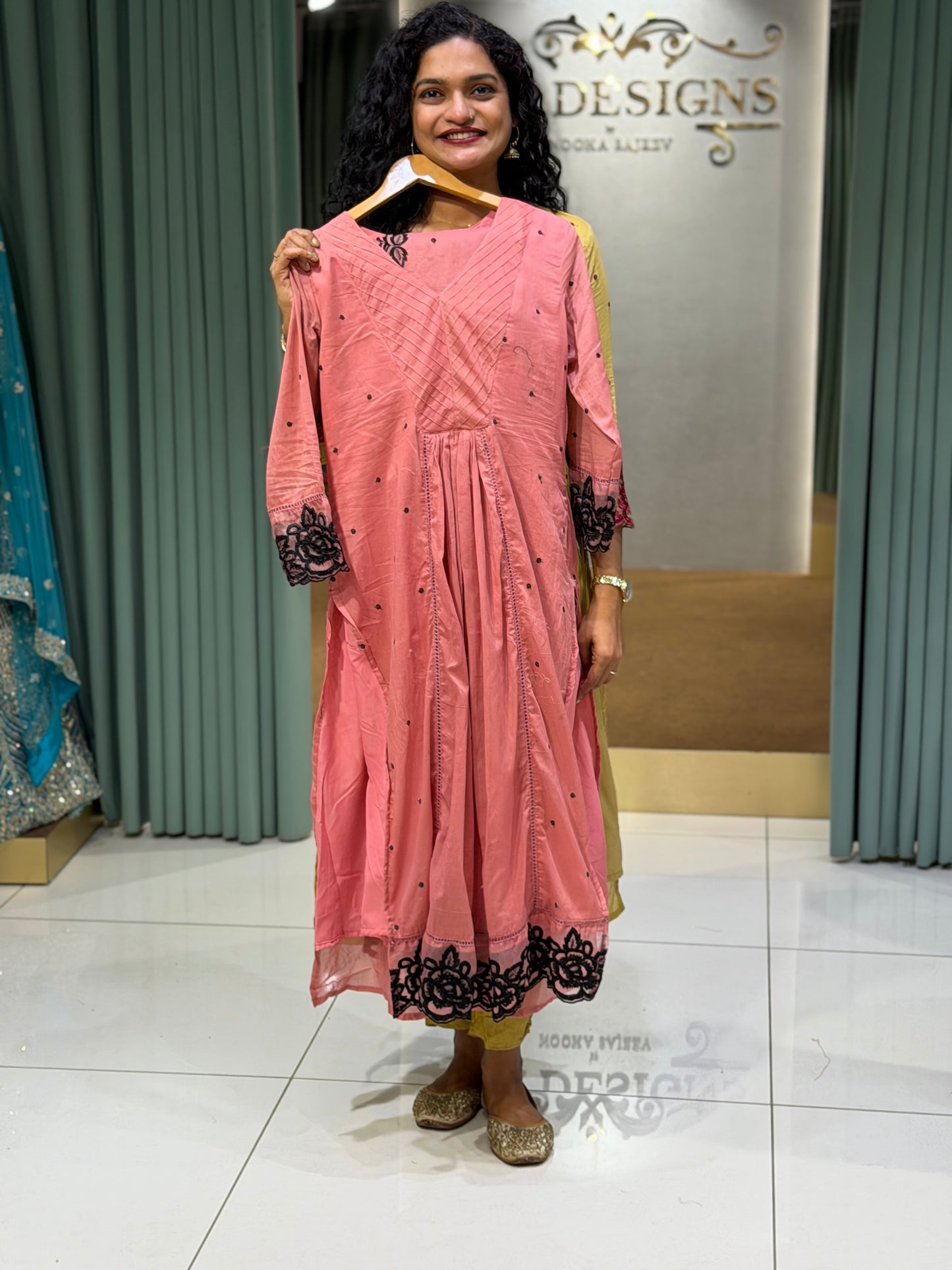 MALAI CHANDERI TOP, BOTTOM AND DUPATTA - IHA 29605