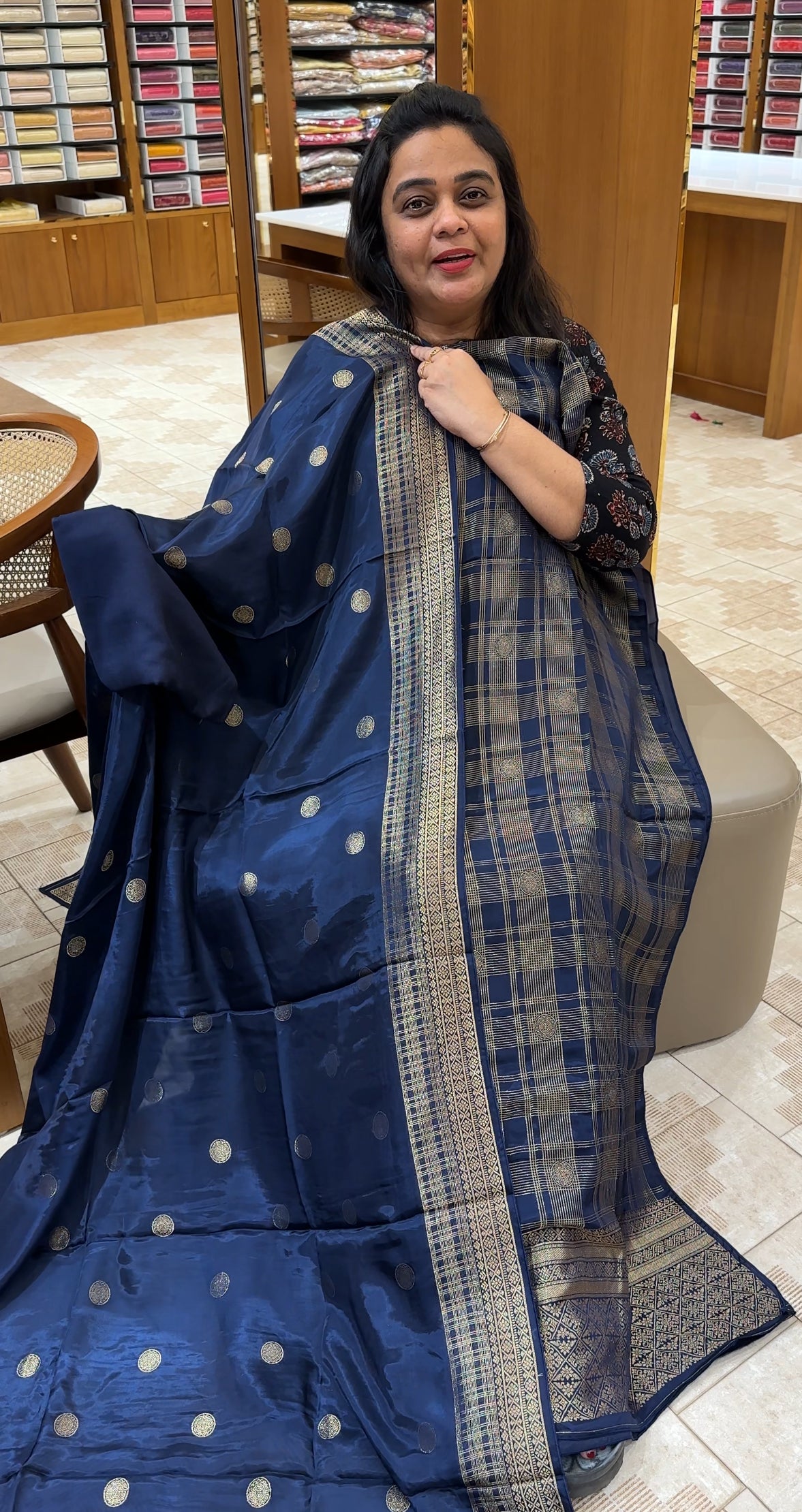 FORWARD CRAPE UNSTITCHED SALWAR SUITS - IHA 28200