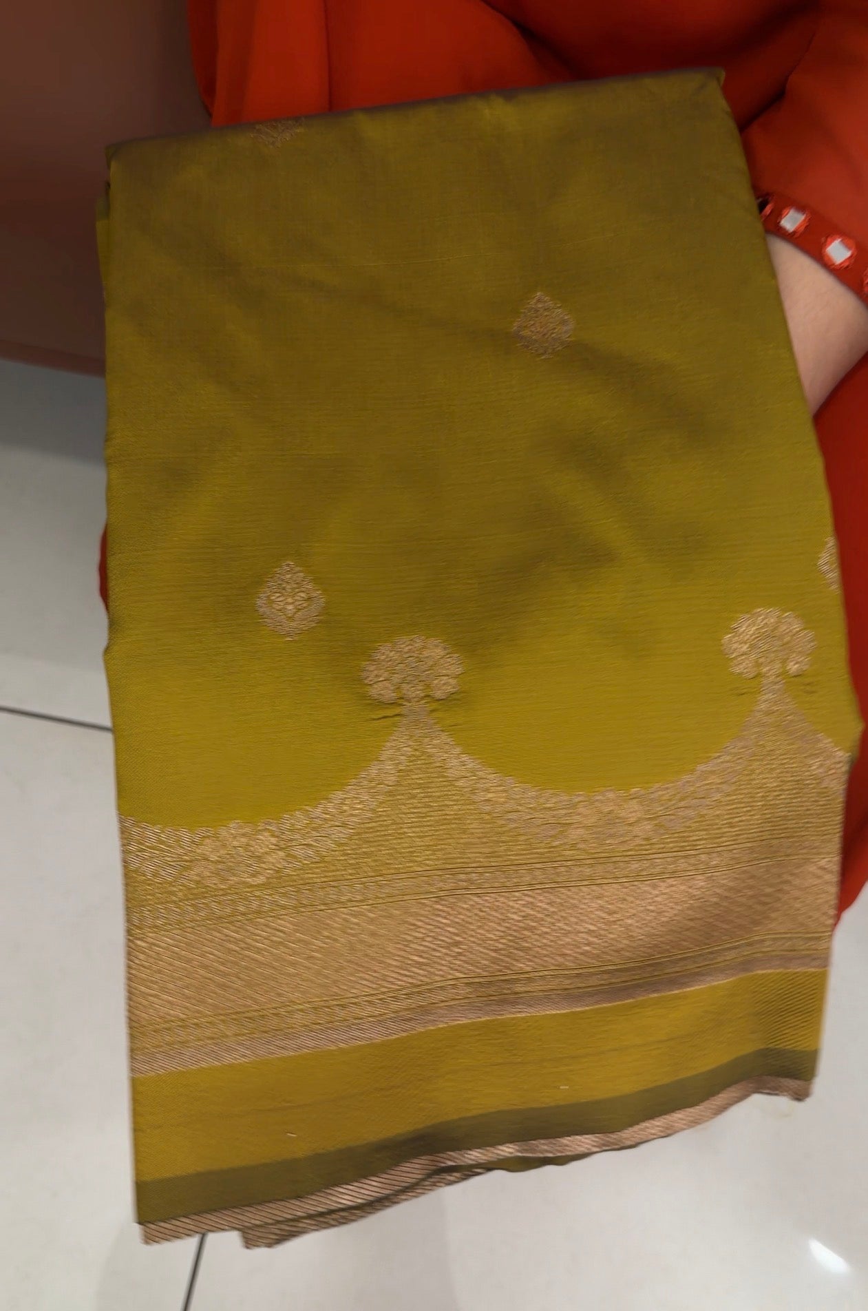 SEMI BANARASI SAREES - IHA 34942