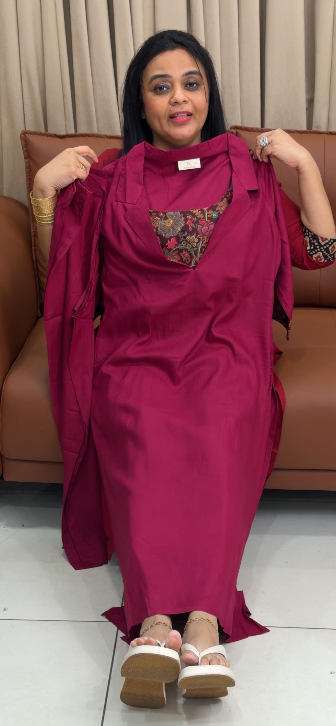 VISCOSE RAYON TOP AND BOTTOM - IHA 34959