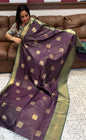 SEMI KANCHIPURAM SAREE - IHA 16016