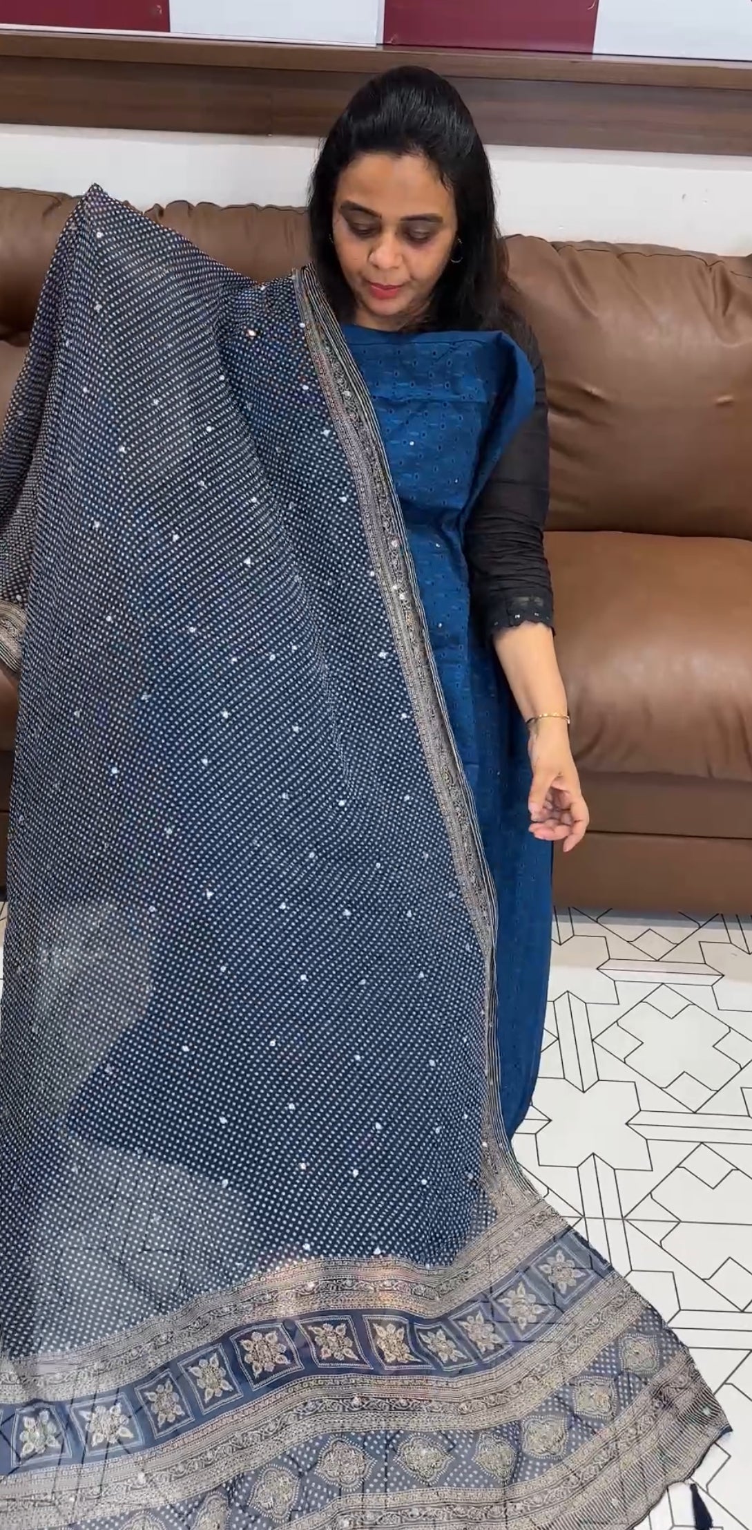 COTTON HAKOBA UNSTITCHED SALWAR SUITS - IHA 27916