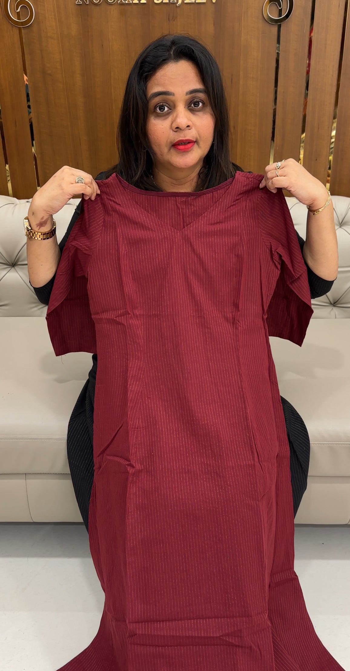 HANDLOOM COTTON ALINE TOPS  - IHA 26350