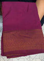 SEMI BANARASI SILK SAREES - IHA 17310