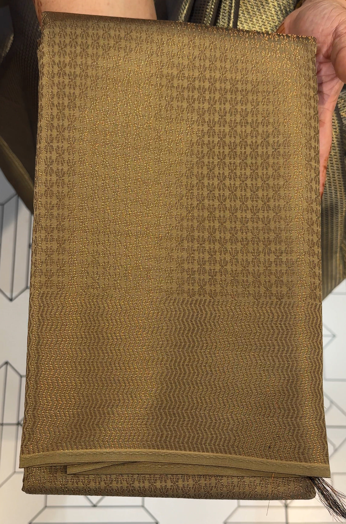 SEMI BROCADE SAREES - IHA 23730