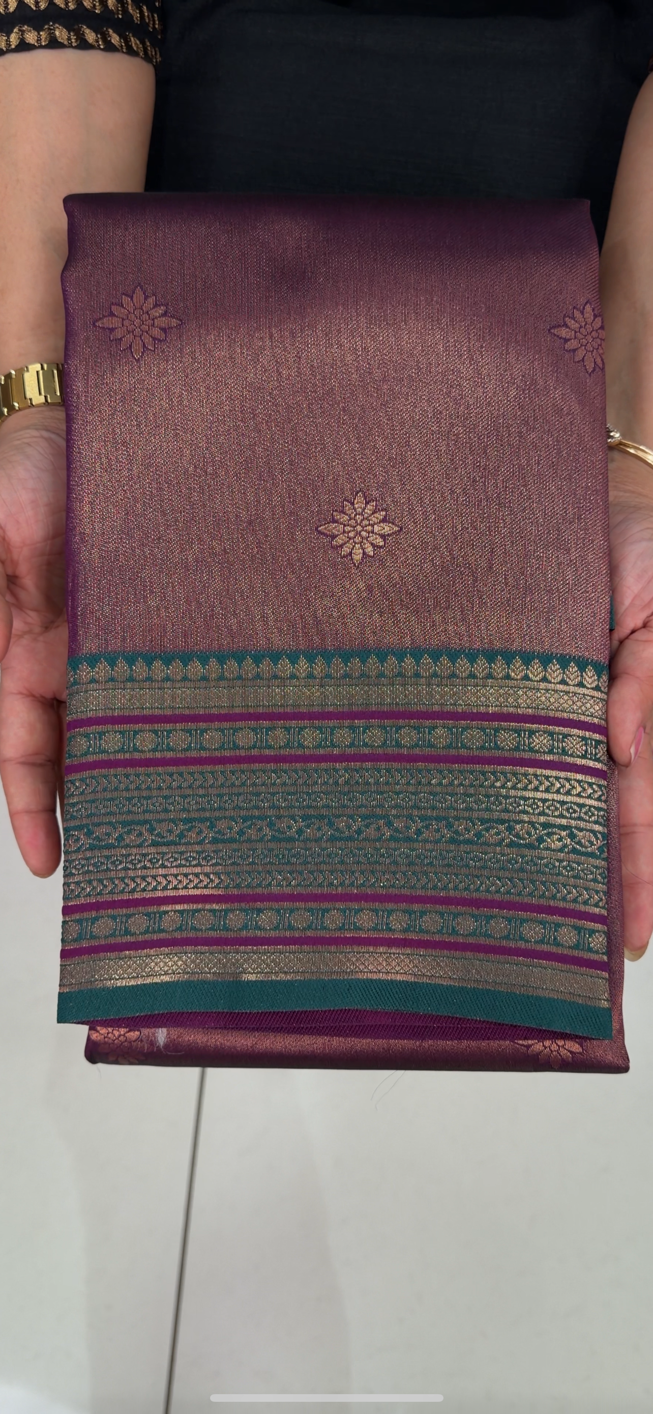 DESIGNER TISSUE SAREES - IHA 29263