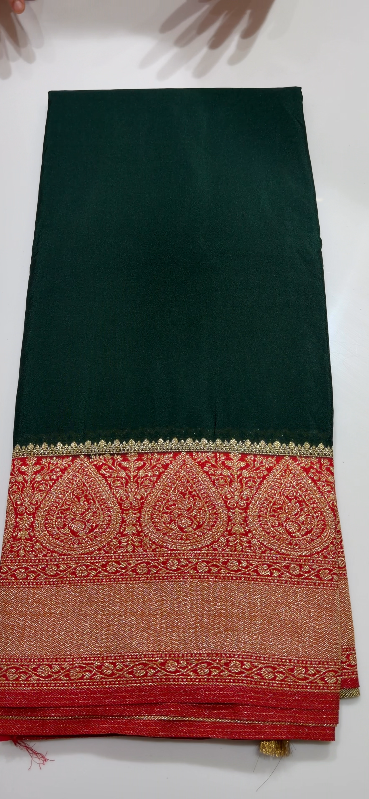 SEMI BANARASI SAREES - IHA 34575