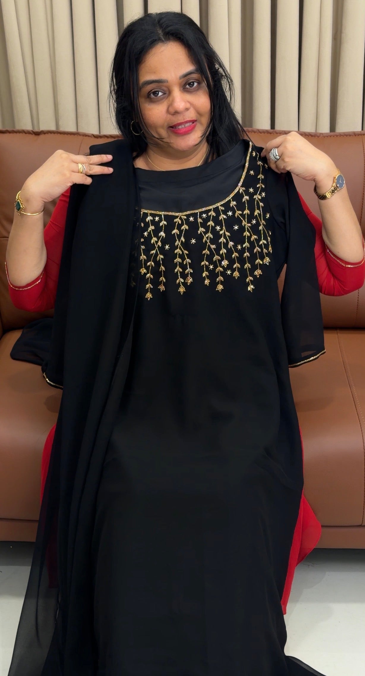 IHA'S IN-HOUSE HANDWORKED ALINE TOPS - IHA 34588