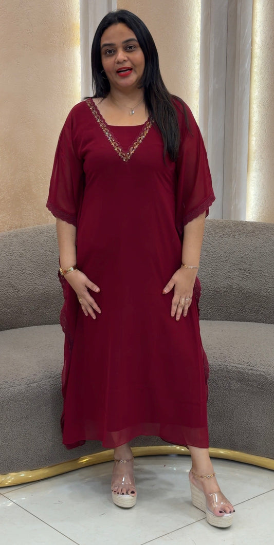 IHA'S IN-HOUSE KAFTAN TOPS - IHA 32836