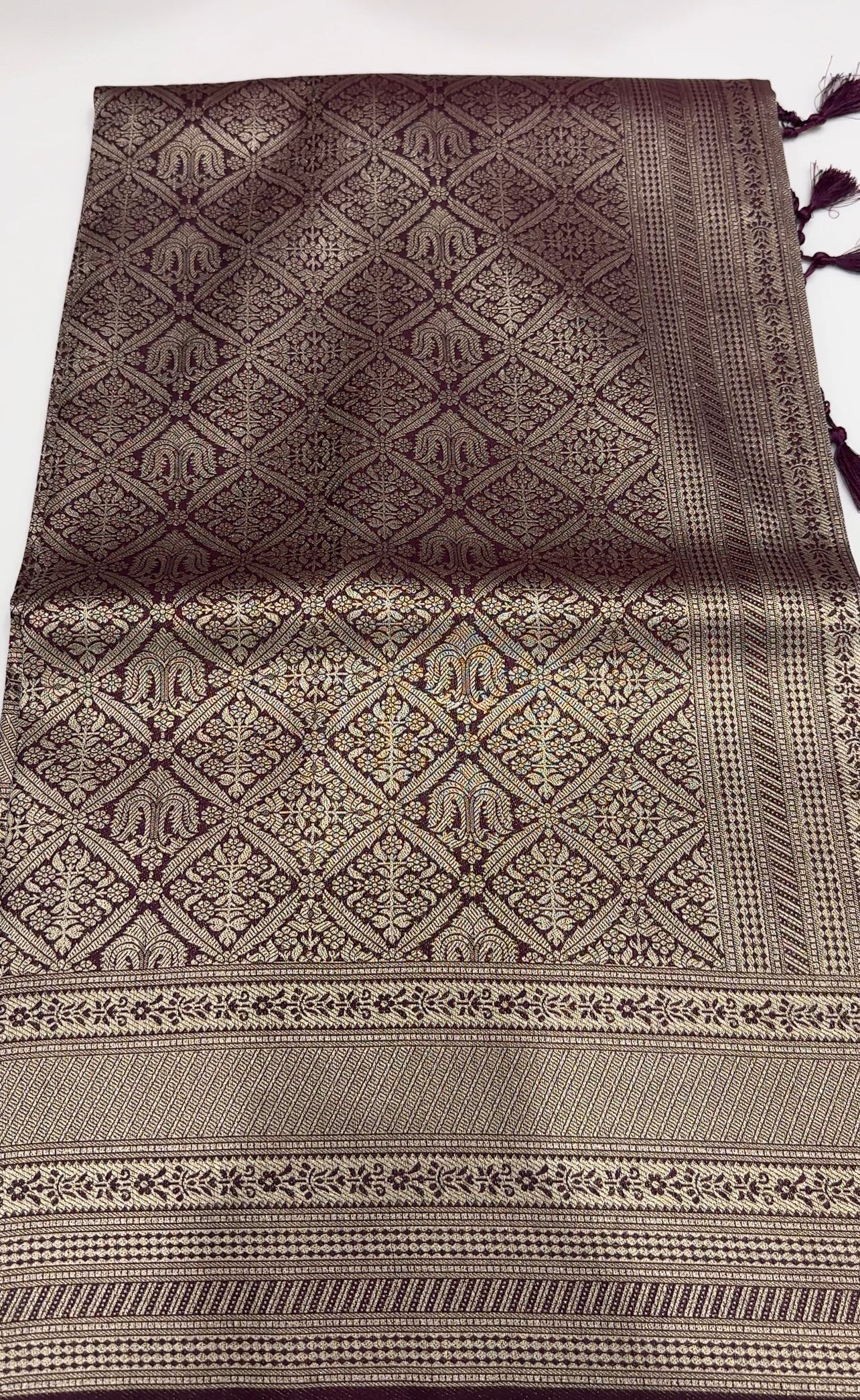 SEMI KATAN SAREES -  IHA 27230
