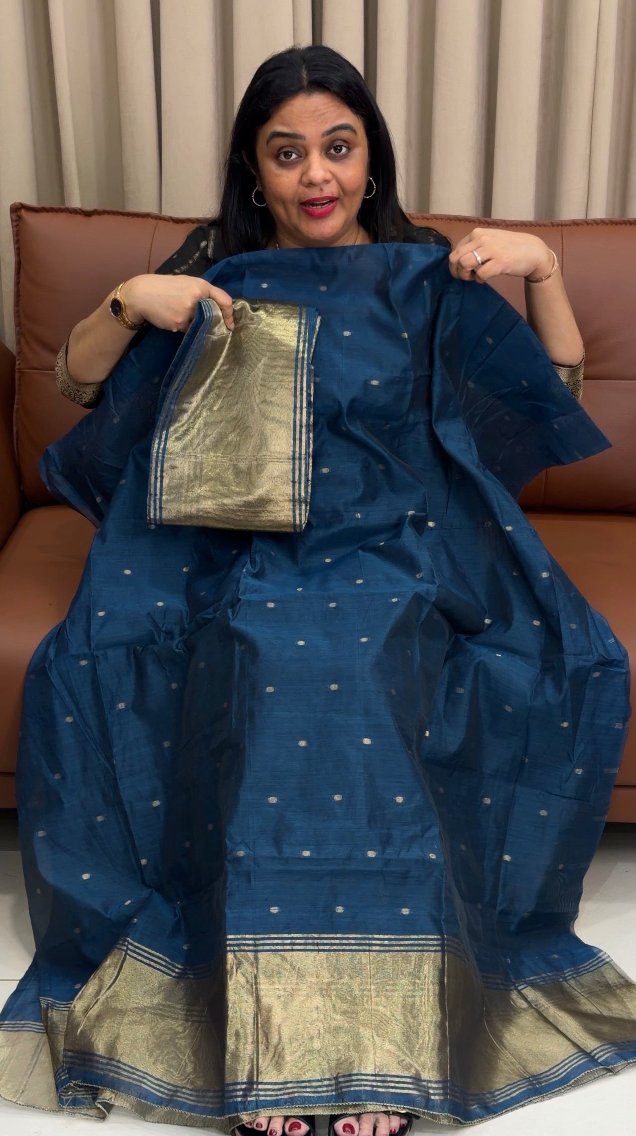 FORWARD JAMDANI TOP,BOTTOM AND DUPATTA  - IHA 33889