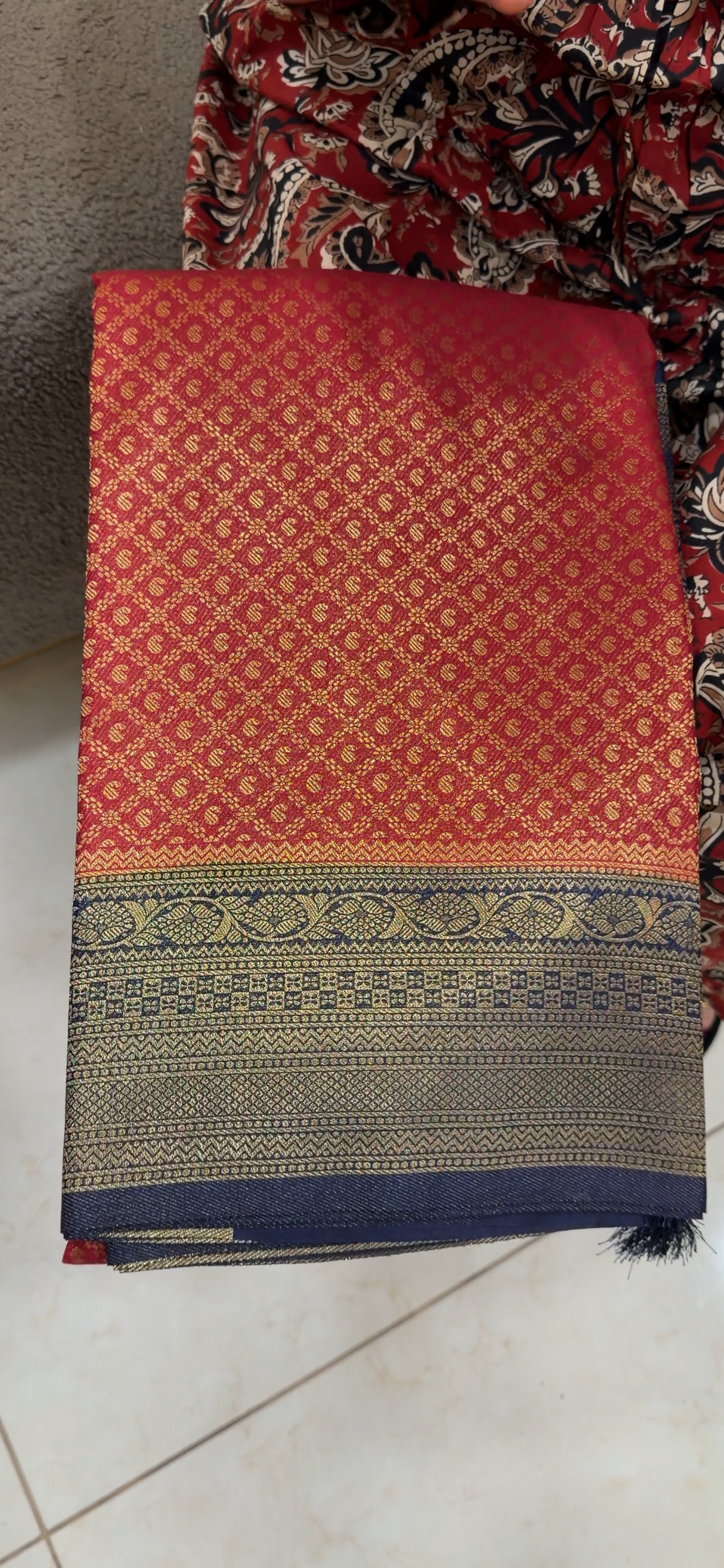 SEMI KATAN SAREES - IHA 34086