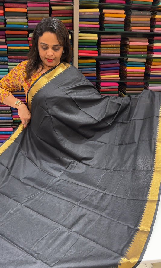 CHANDERI SILK SAREES - IHA 24823