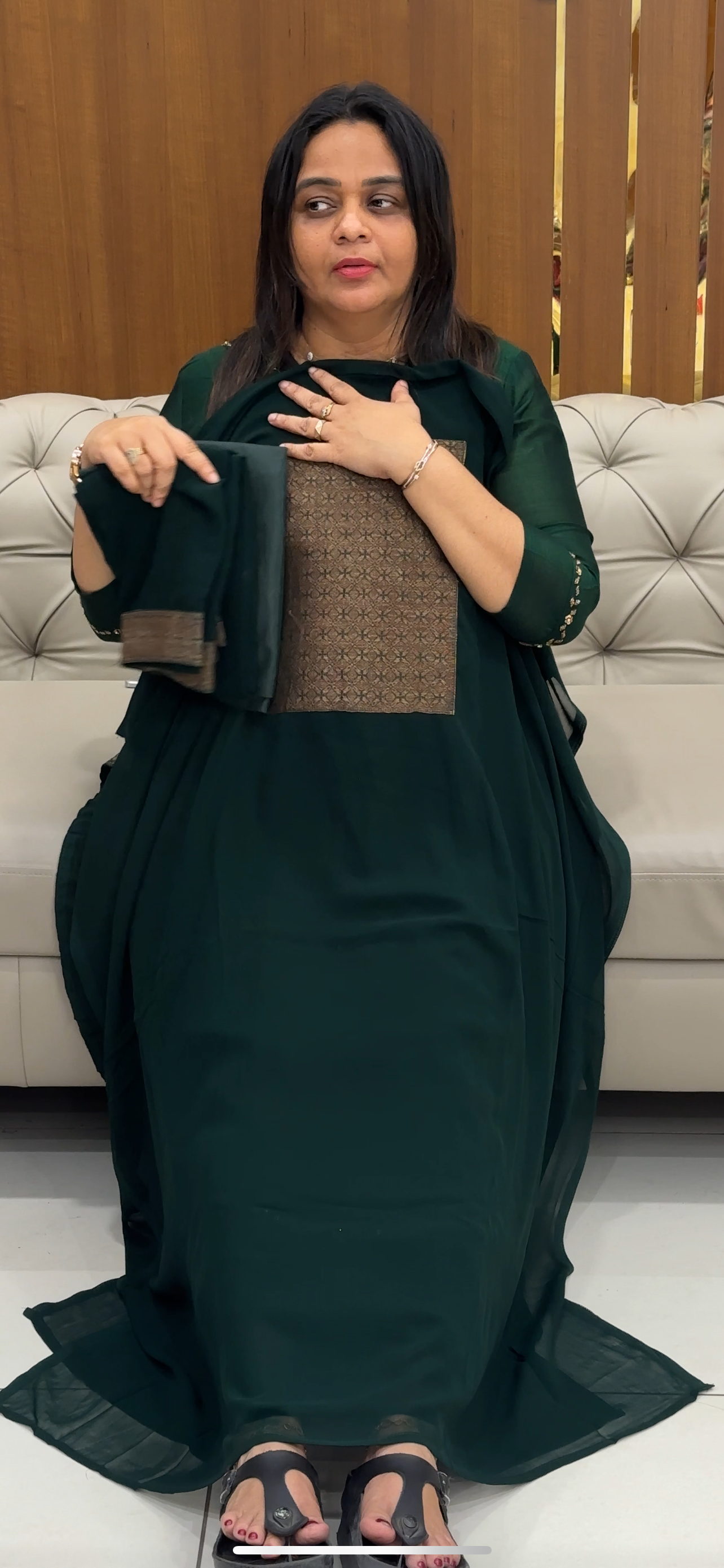 BUDGET BUY UNSTITCHED SALWAR SUITS - IHA 28551