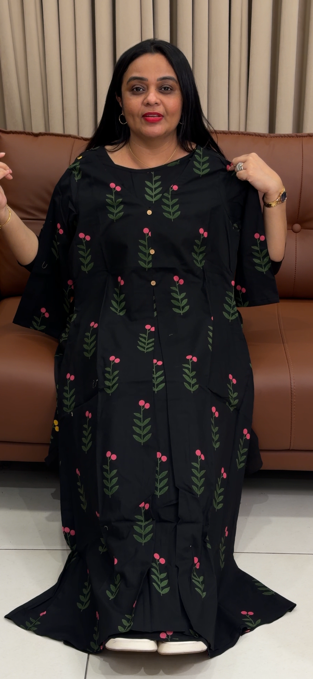IHA'S IN-HOUSE PRINTED TOPS - IHA 34759