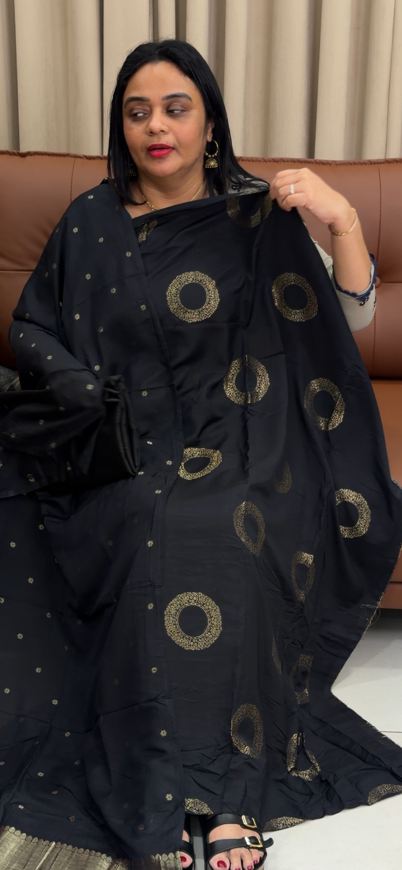 BANARASI UNSTITCHED SALWAR SUITS - IHA 33995