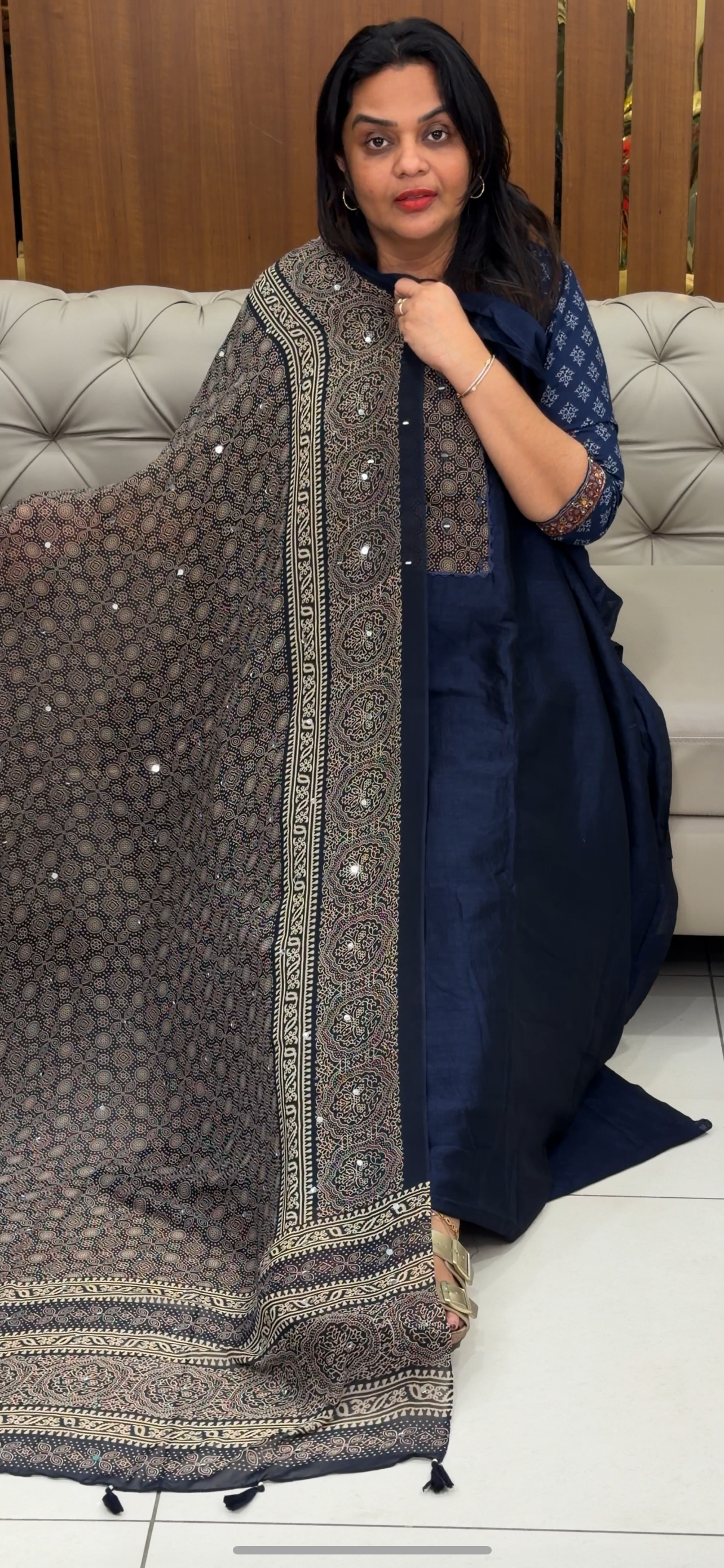 SEMI RAW SILK UNSTITCHED SALWAR SUITS - IHA 30569