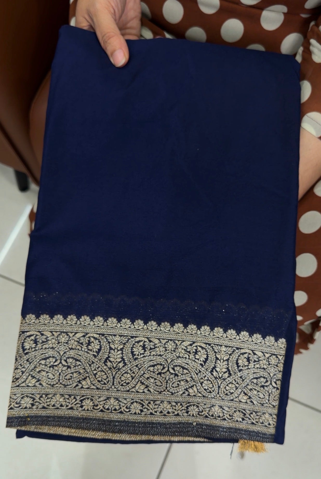 SEMI BANARASI SAREES - IHA 34194